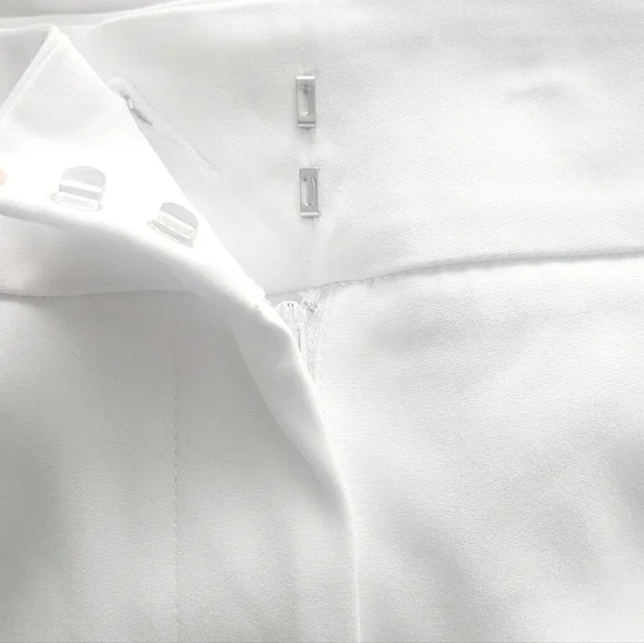 MICHAEL Michael Kors Plus Size Women Stretch Straight Leg Slit Hem Capri Size 22 - Picture 4 of 4